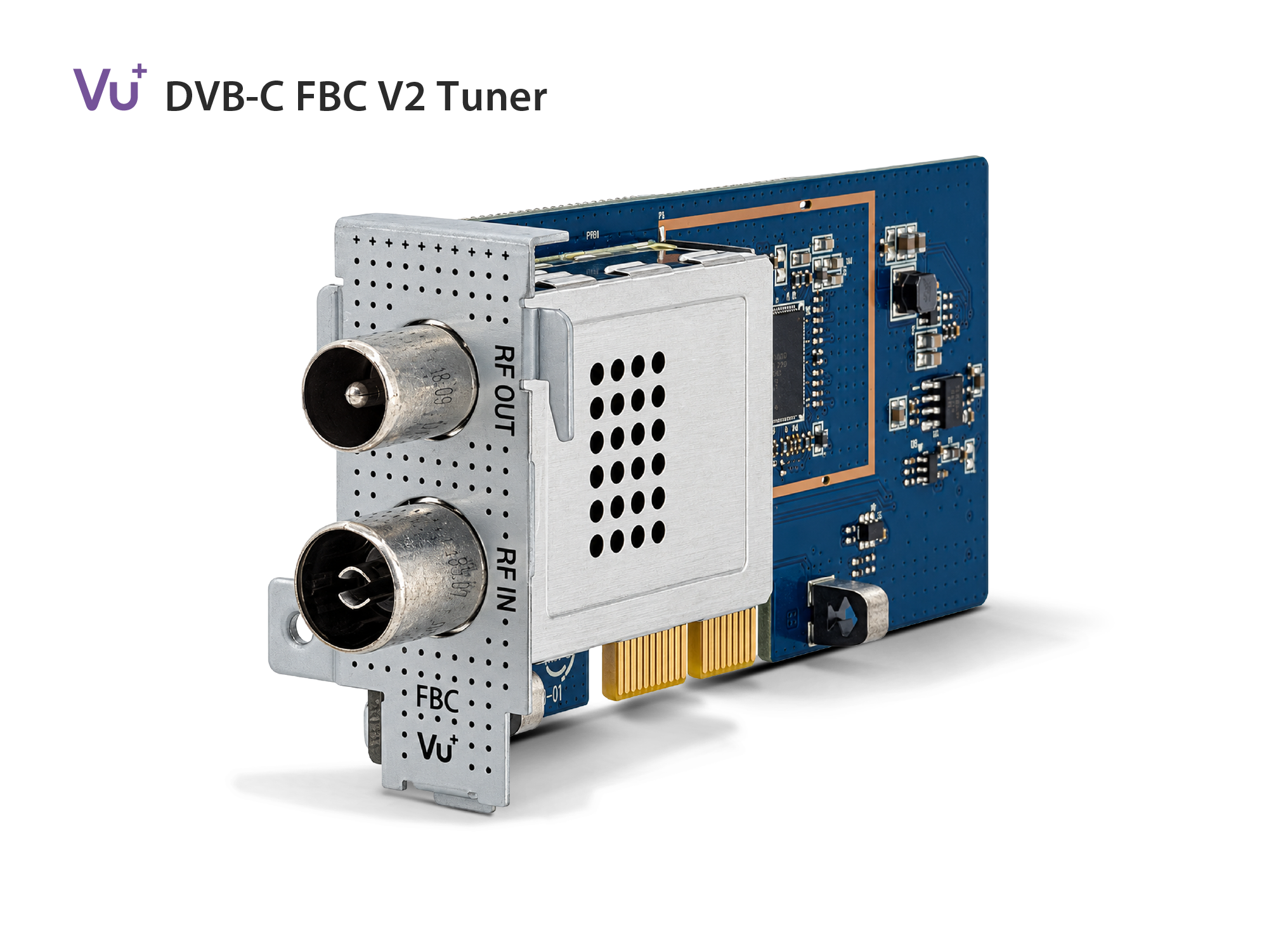 VU+ DVB-C FBC Tuner Uno 4K / Ultimo 4K ( 8 Demodulatoren )