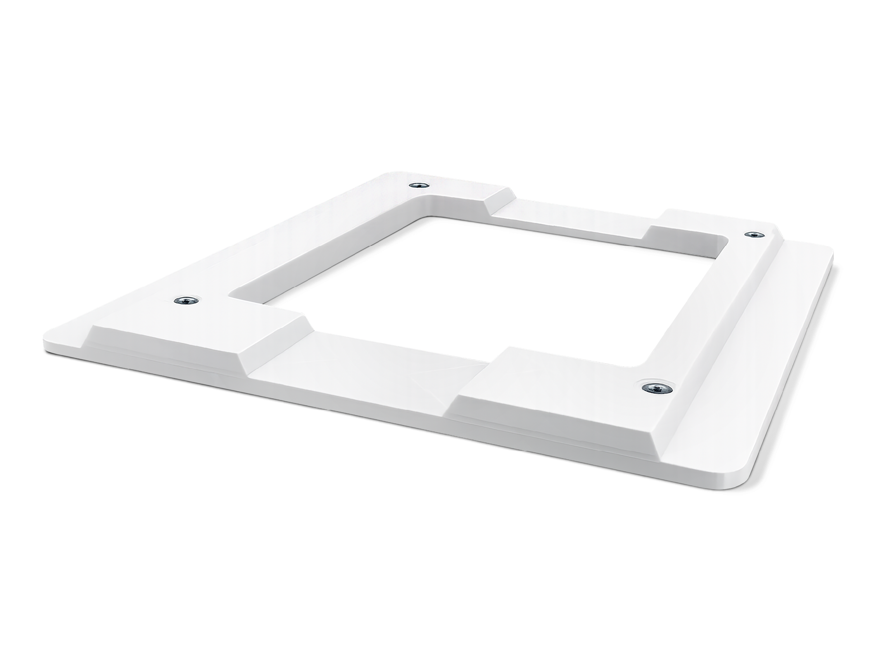 Adapterplatte DUCATO, JUPMER, BOXER  (ab 2024) für Flat Mount closed weiß