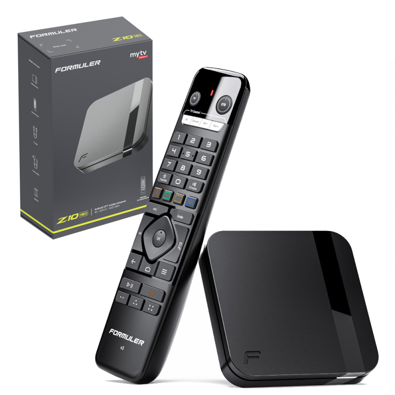 Formuler Z10 NEO Android 10 Multimedia 4K -Box 2GB RAM 4GB Flash, IR Fernbedienung Formuler Z10 NEO Android 10 Multimedia 4K -Box 2GB RAM 4GB Flash, IR Fernbedienung