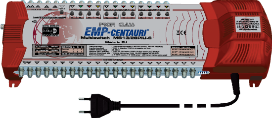 EMP ProfiLine Multischalter MS 13/26 PIU-6 V10 mit Netzteil EMP ProfiLine Multischalter MS 13/26 PIU-6 V10 mit Netzteil