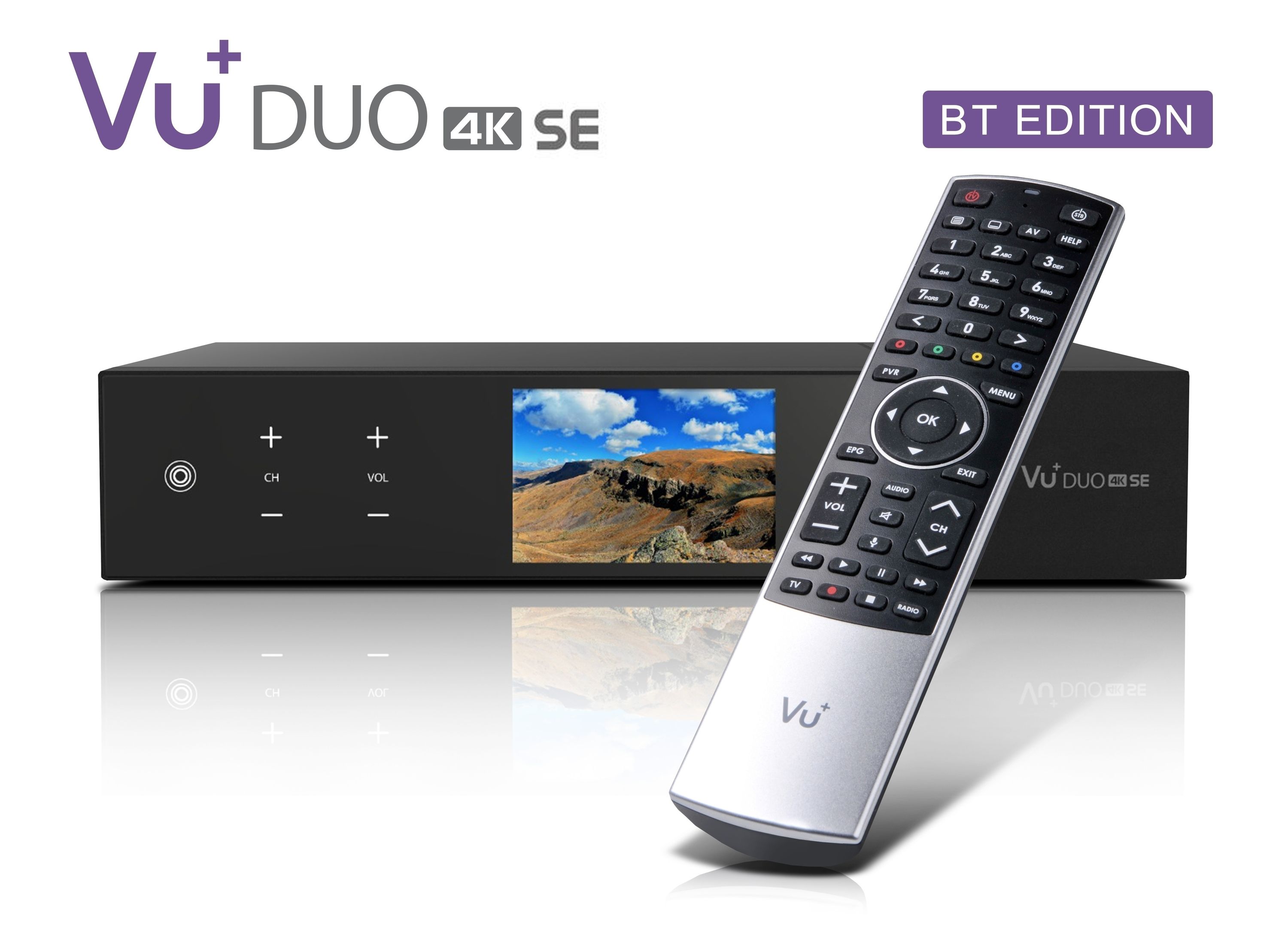 VU+ Duo 4K SE BT 1x DVB-T2 Dual Tuner PVR ready Linux Receiver UHD 2160p VU+ Duo 4K SE BT 1x DVB-T2 Dual Tuner PVR ready Linux Receiver UHD 2160p