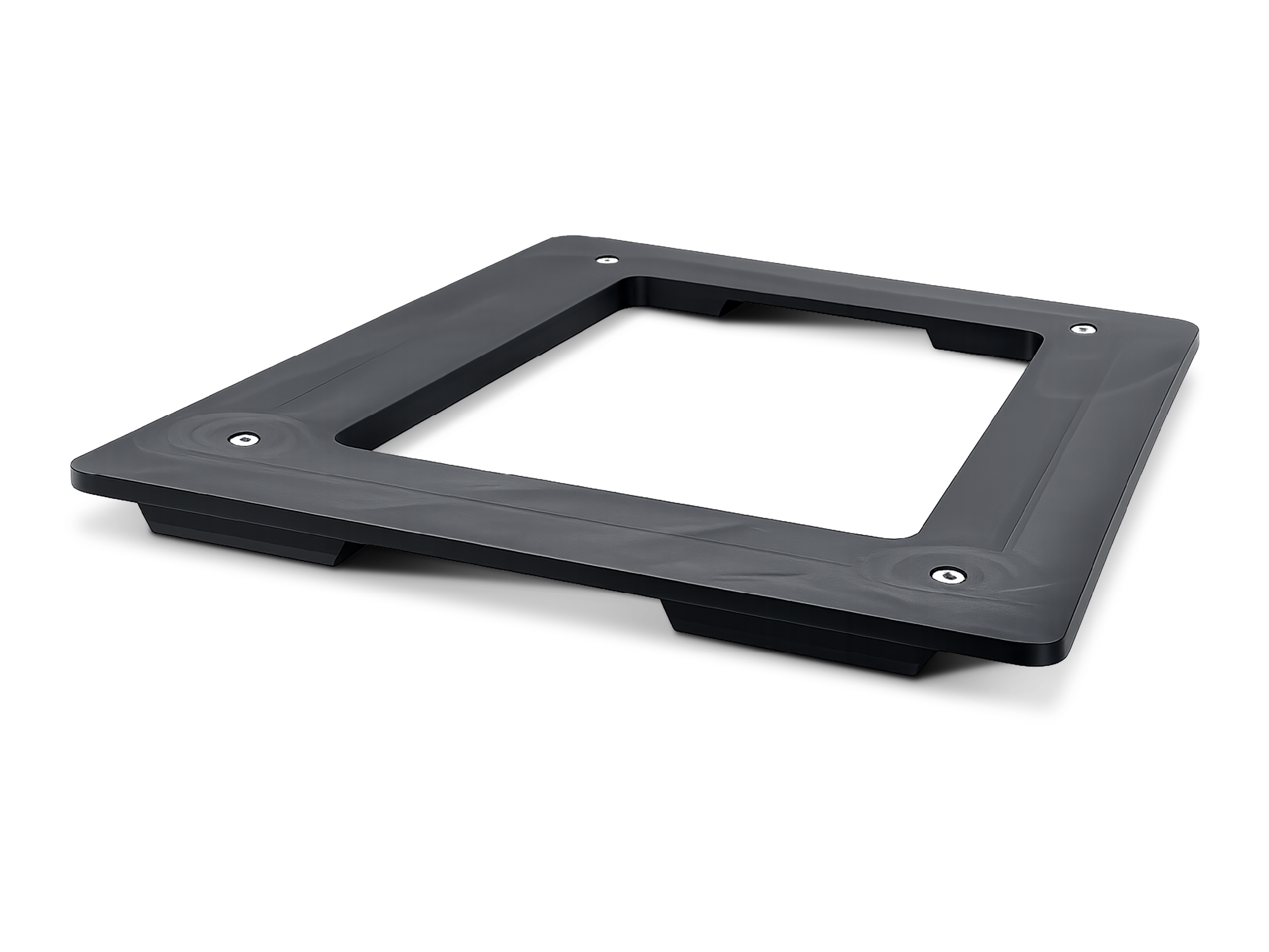 Adapterplatte DUCATO, JUMPER, BOXER, MOVANO, PROACE MAX  (ab 2024) für Flat Mount closed schwarz