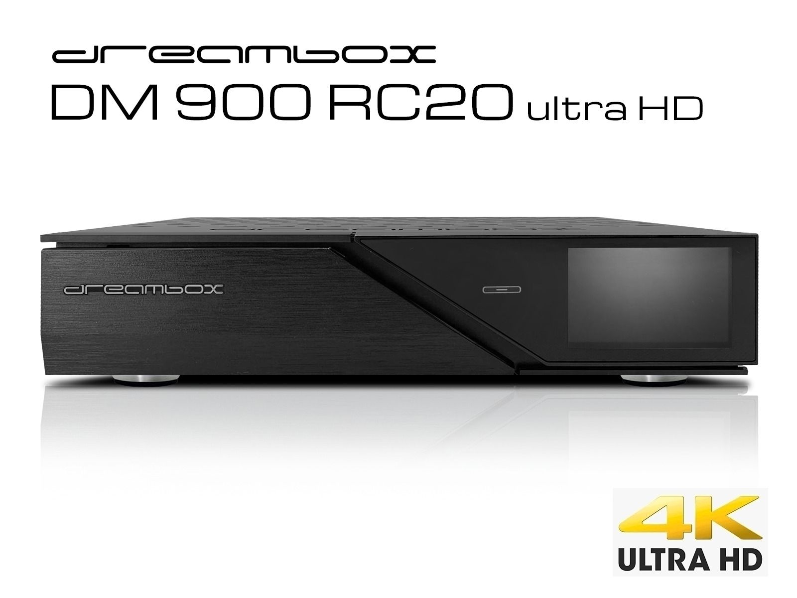 Dreambox DM900 RC20 UHD 4K 1x Dual DVB-C/T2 Tuner E2 Linux PVR ready Receiver Dreambox DM900 RC20 UHD 4K 1x Dual DVB-C/T2 Tuner E2 Linux PVR ready Receiver