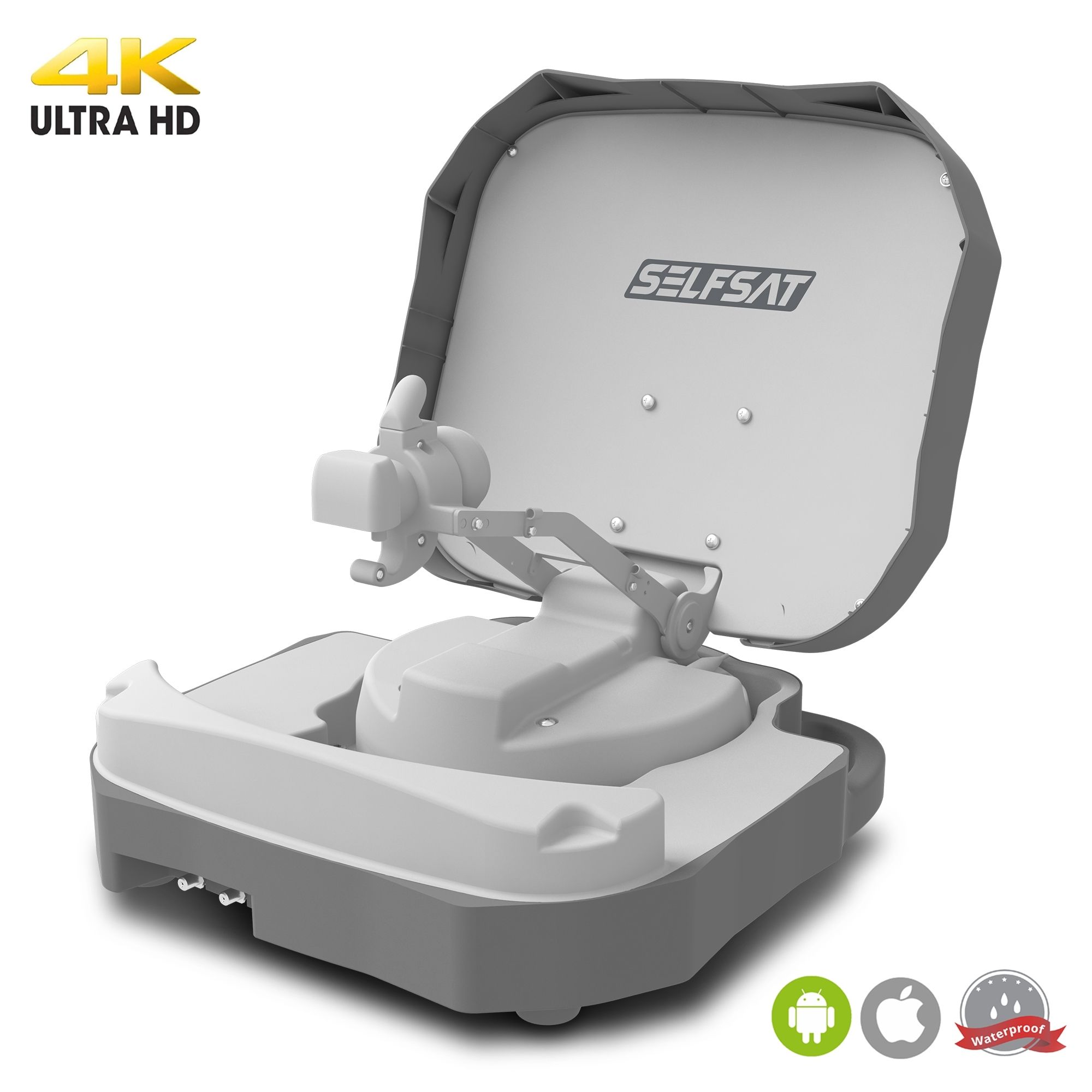Selfsat Caravan Mobil Single vollautomatische Satellitenantenne incl. iOS / Android Steuerung Selfsat Caravan Mobil Single vollautomatische Satellitenantenne incl. iOS / Android Steuerung