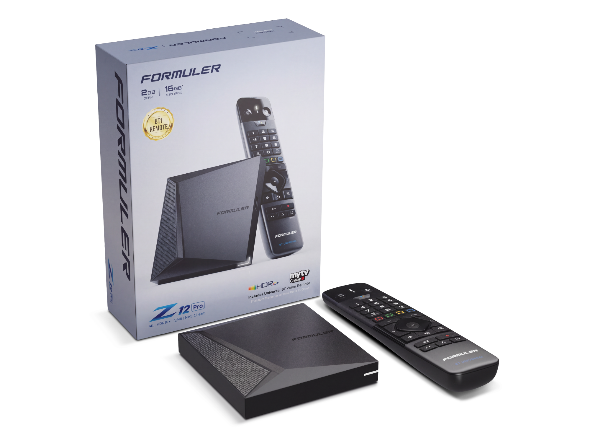 Formuler Z12 PRO Android 12 OTT Medien Player 2GB DDR4 RAM 16GBFlash BT1 RCU