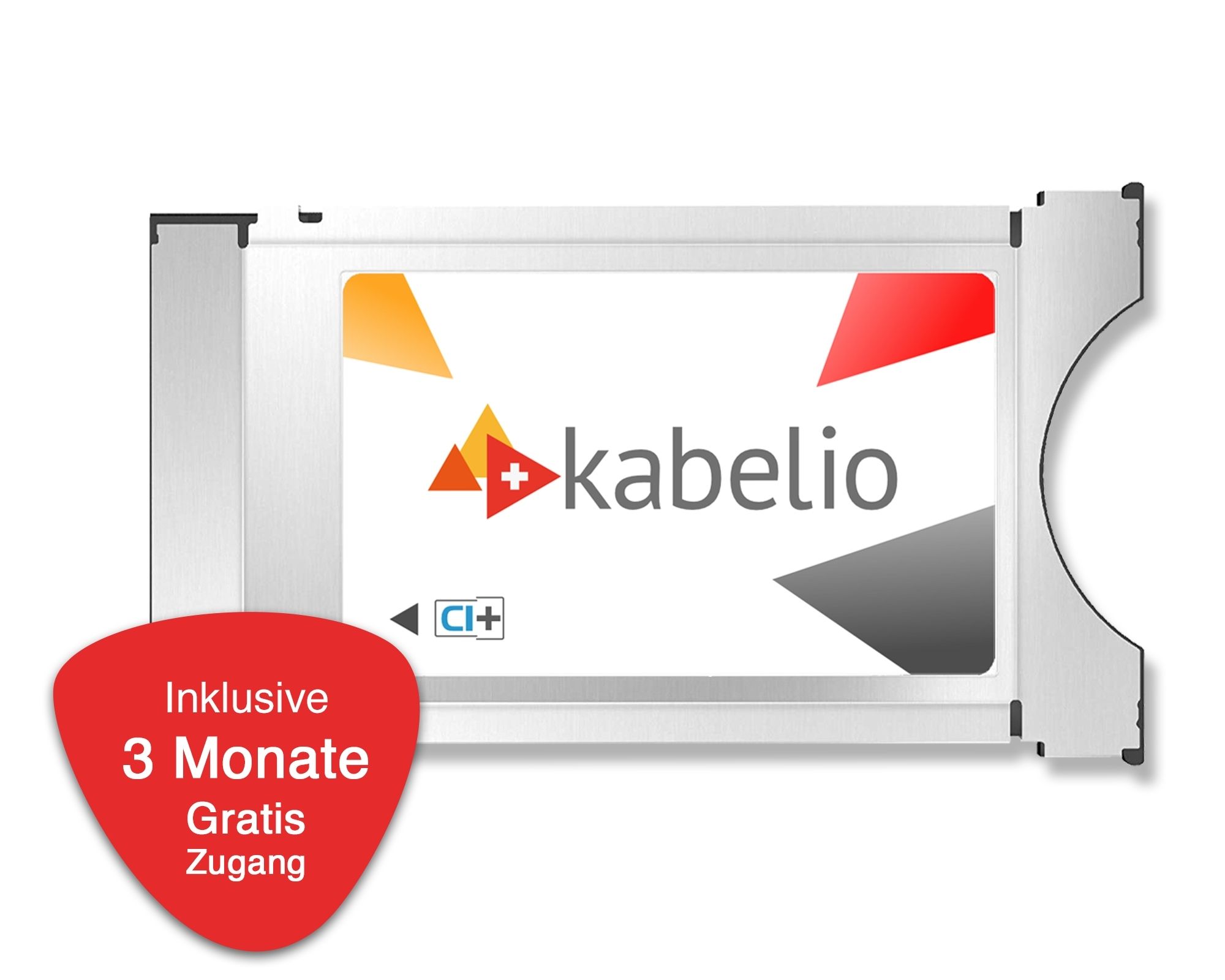 Kabelio CI+ Zugangsmodul inkl. 3 Monate Gratis-Zugang für SAT Kabelio CI+ Zugangsmodul inkl. 3 Monate Gratis-Zugang für SAT