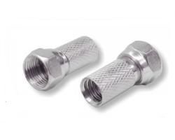 F-Stecker 7mm VE/100 Stück HQ F-Stecker 7mm VE/100 Stück HQ