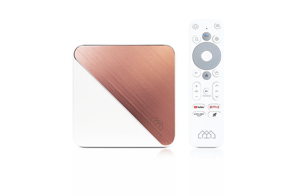 Homatics Box R 4K Plus Android TV Mediaplayer (4K UHD, HDR, WiFi 6, Bluetooth, Sprachfernbedienung) Homatics Box R 4K Plus Android TV Mediaplayer (4K UHD, HDR, WiFi 6, Bluetooth, Sprachfernbedienung)
