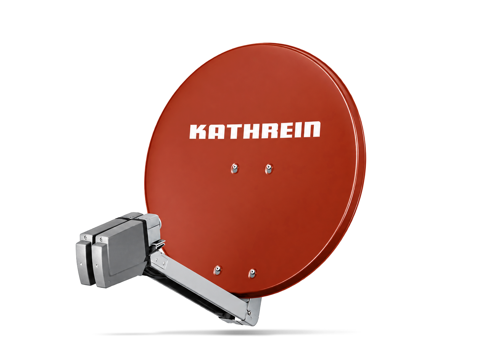 Kathrein CAS 80ro Rotbraun Offset-Parabolant. 80cm