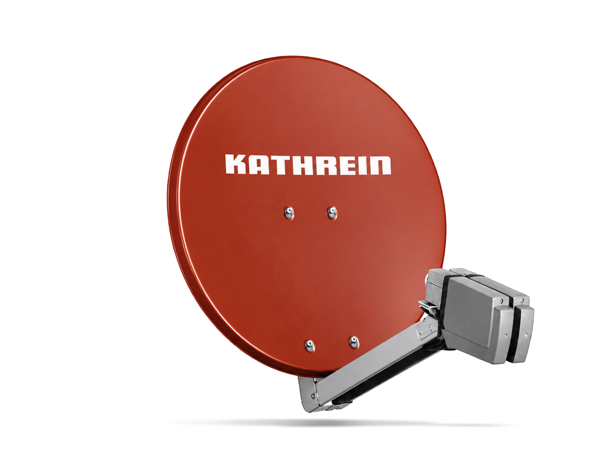 Kathrein CAS 80ro Rotbraun Offset-Parabolant. 80cm