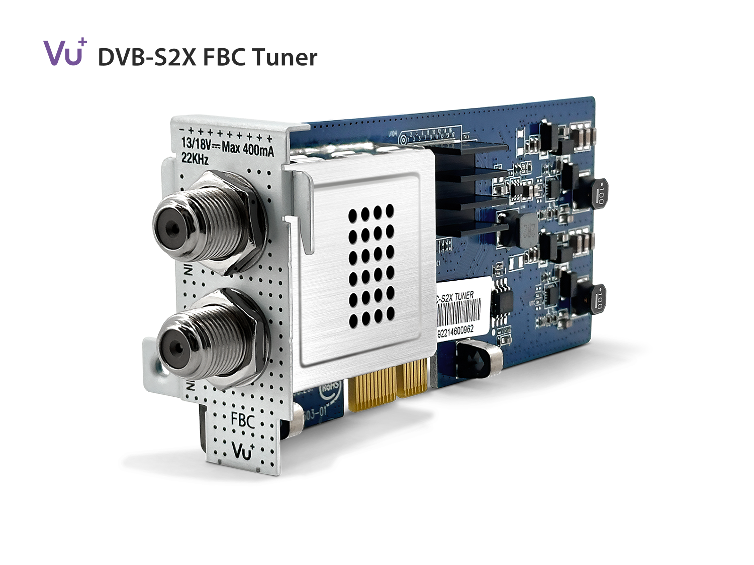 VU+ DVB-S2/S2X FBC Twin Tuner Uno 4K / Duo 4K / Ultimo 4K ( 8 Demodulatoren )
