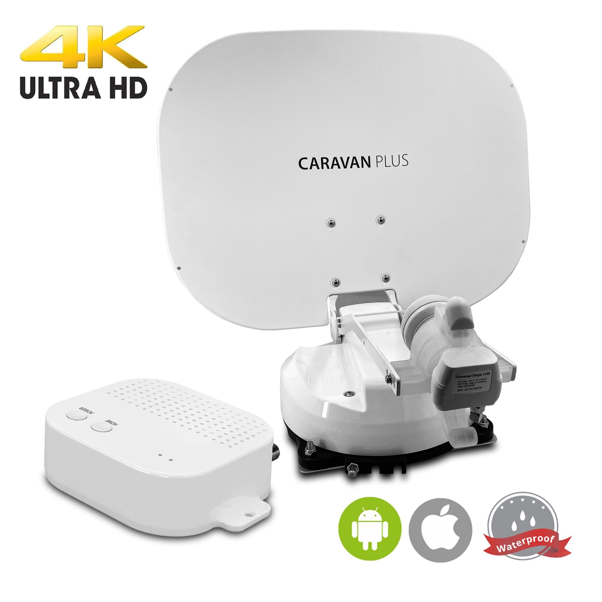 Selfsat Caravan Plus Twin vollautomatische Satellitenantenne incl. iOS / Android Steuerung Selfsat Caravan Plus Twin vollautomatische Satellitenantenne incl. iOS / Android Steuerung