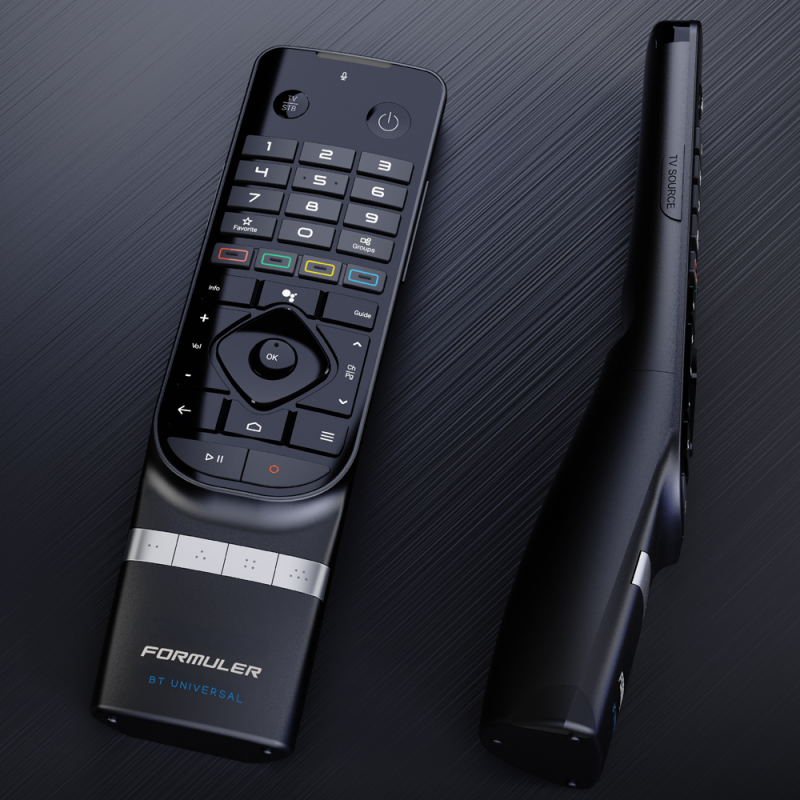 Formuler GTV-BT3 – Bluetooth Fernbedienung mit hintergrundbeleuchteten Tasten und Sprachassistent