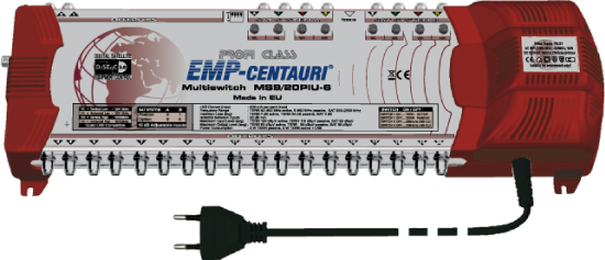 EMP ProfiLine Multischalter MS 9/20 PUI-6 V10 mit Netzteil EMP ProfiLine Multischalter MS 9/20 PUI-6 V10 mit Netzteil