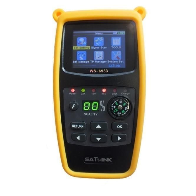 Satlink WS-6933 Camping Satfinder HD DVB-S + DVB-S2 8PSK SAT Messgerät EU Satlink WS-6933 Camping Satfinder HD DVB-S + DVB-S2 8PSK SAT Messgerät EU