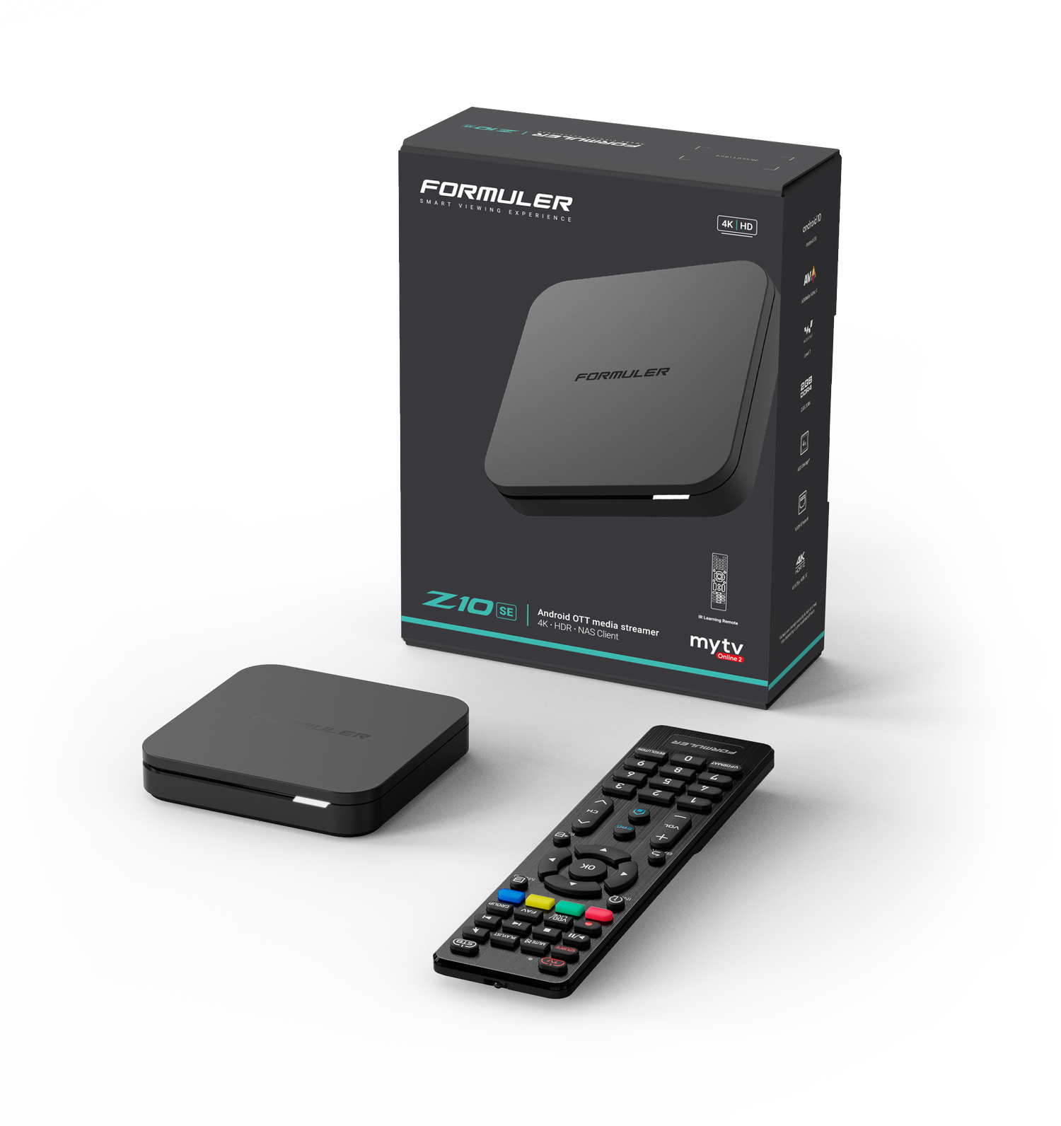 Formuler Z10 SE 4K Android 10 OTT Medien-Streamer 2GB RAM 4GB Flash, Wlan Formuler Z10 SE 4K Android 10 OTT Medien-Streamer 2GB RAM 4GB Flash, Wlan