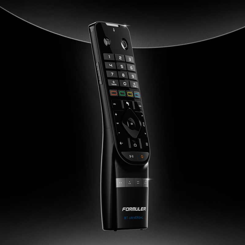 Formuler GTV-BT3 – Bluetooth Fernbedienung mit hintergrundbeleuchteten Tasten und Sprachassistent